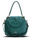 Peperone Enticing Baltic Blue Flap Handbag