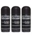 Jovan Men Black Musk Deo Pack of 3- Each 150 ml