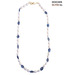 Designer Silver Kyanite & Pearl Necklace String