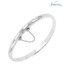 Johareez Sleek Silver Bangle