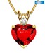 Sanskruti Real Diamond Ravishing Ruby Red Pendant