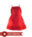 Nauti Nati Gorgeous Red Party Dress For Kids
