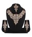 Variation Intricate Droplet Pattern Necklace Set with Maangtika