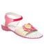 Bubblegummers Trendy Pink & White Sandals