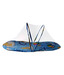 Mozo Baby Bed With Mosquito Net Blue