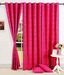 Swayam Magenta Floral Curtain