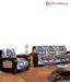 Set of 10 Premium Black & White Sofa Cover Set