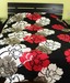 meSleep Black Floral A/C Quilt
