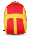 Lamborghini Smart Yellow & Red Laptop Backpack