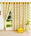 Swayam Yellow Floral Curtain