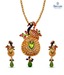 Deccan Pearls Ornate Mayur Pendant Set