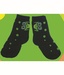 G.A.M.E. Black Specky Socks For Kids
