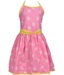 Kilkari Pink Girls Sleeveless Frock For Kids