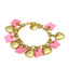 Spyra Golden Hearts & Fancy Butterflies Bracelet