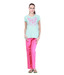Sweet Dreams Pastel Blue-Pink Cotton Printed Nightsuit Set