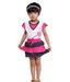 Dora White-Pink Top & Skirt For Kids