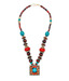 Art Mannia Multicolored Chic Beaded Neckpiece