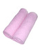 Fleecy Pink Bath Towel- 2 Pcs