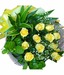 12 Yellow Roses Bouquet