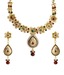 Sia Golden Floral String Necklace Set