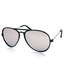 Joe Black Sleek Black Mercury Aviator