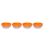 Superware 100% Pure Melamine Breakfast Bowl Set- 4 Pcs