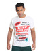 Globus White Printed T Shirt