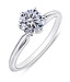 Ziveg Sparkling Swarovski Solitaire Ring