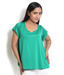 Globus Green Polyester Top