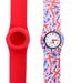Noise Kids UK Flag & Red Straps Grip-on Watch