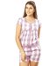 SweetDreams Purple Printed Cotton Nightsuit Set