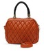 Borse Swanky Orange & Black Quilted Sling bag
