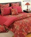 Swayam Red Paisley Print Comforter Set