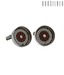 Orosilber Stylish Red & Black Casino Board Cufflinks