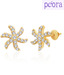 Peora Chic Starfish Design Earrings