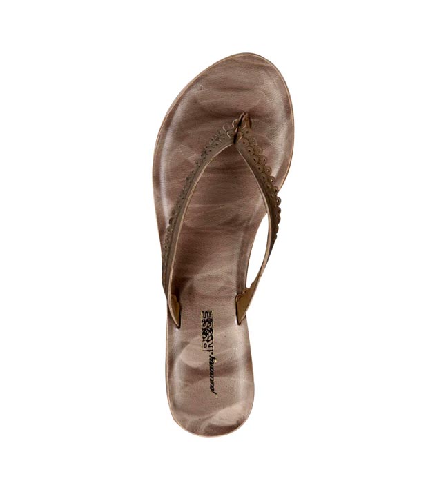 January Rose Grey Slippers