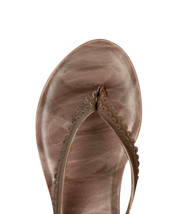 January Rose Grey Slippers