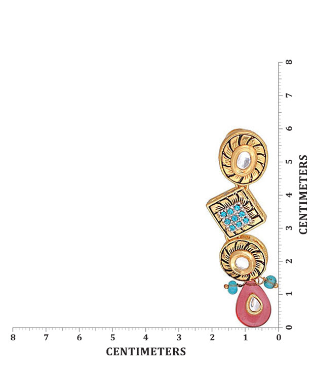 Kriaa Abstract Design Necklace Set