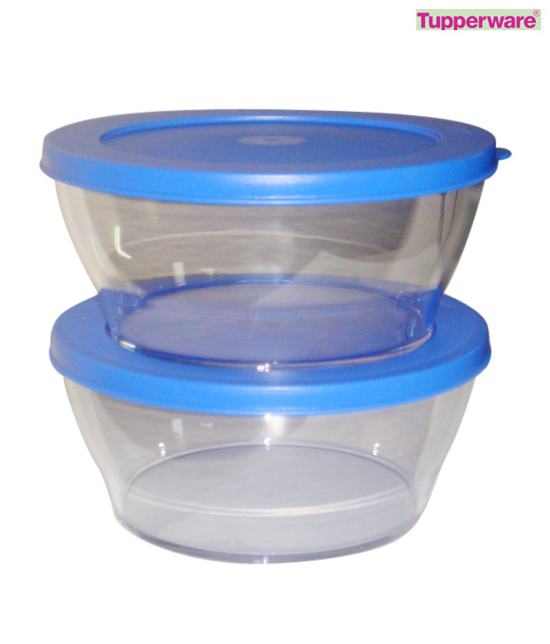 Clear Tupperware Bowl