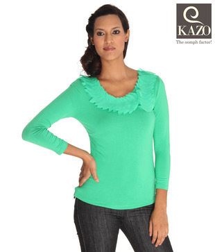 Kazo Smart Green Designer Top