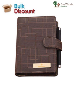 Eco Woods Leathers Business Organizer (PI-664) (Pack of 10 pcs)