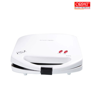 Orpat OST-1007DX Sandwich Maker (White)