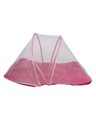 Isabelle Pink Mattress & Pillow With Mosquito Net