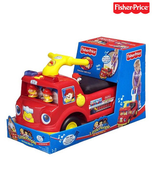 Fisher Price Little People Fire Truck Ride-On