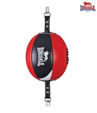 Lonsdale Super Pro Leather Floor to Ceiling Leather Punch Ball