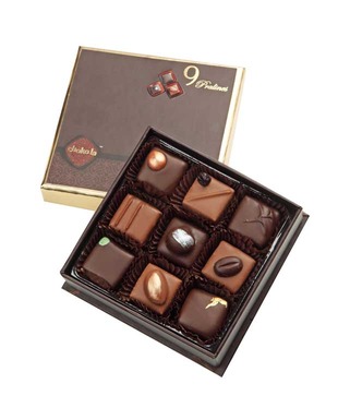 Chokola 9 pcs Praline Box 85 g