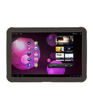 Amzer 91380 Silicone Case Grey for Samsung GALAXY Tab 10.1 P7100