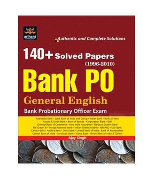 150 + Solved Papers Bank PO General English