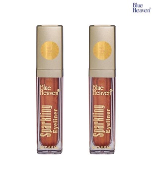Blue Heaven Sparling Eye Liner Rich Copper-3 (SD Pack of 2) 6.5 ml Each