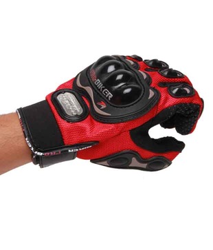 Pro Biker -  Gloves Full - Red